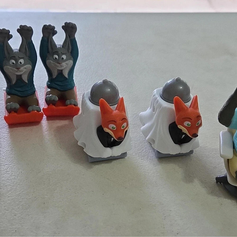 McDonald's Zootopia Happy Meal Toy Figures, Multiple Pieces (2016)